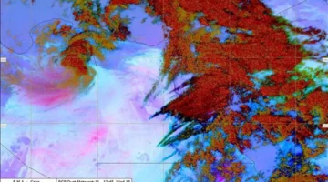 توقعات الأرصاد بانخفاض الرؤية الأفقية على القاهرة والمحافظات مع هطول أمطار غزيرة